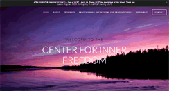 Desktop Screenshot of centerforinnerfreedom.com